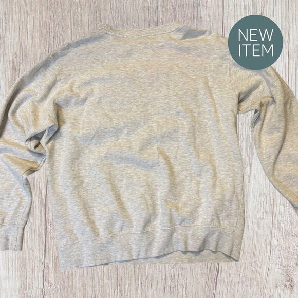 Auburn Tigers Spellout Sweatshirt Gray MV Sport Men’s Large 24x28 V01 - Picture 3 of 3